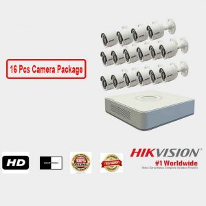 Hikvision (16 Pcs CC Camera Package )