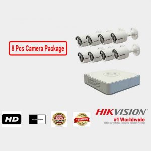 Hikvision (8 Pcs CC Camera Package )